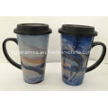 16oz Abziehbild-gedruckter Becher, voller Druck-Becher